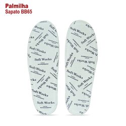 Palmilha Reposição para Sapato Unissex BB65 Soft W... - Use Soft Works