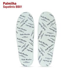 Palmilha Reposição para Sapatênis BB81 Soft Works ... - Use Soft Works
