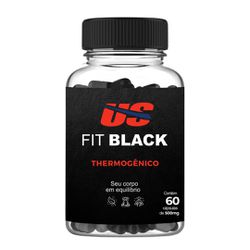 FIT BLACK THERMOGENICO COM 60 CAPSULAS - US Nutrition