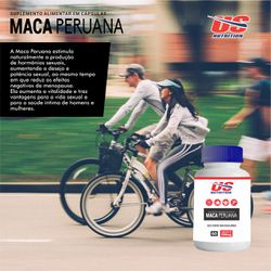 MACA PERUANA 500MG 60 CAPSULAS - US Nutrition