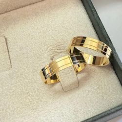 Alianças de Casamento 4mm Morrinhos - 820 - Márcio Joias 1966