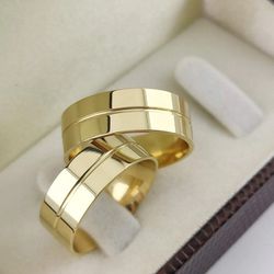 Alianças de Casamento Taguatinga 6mm - 531 - M Joias