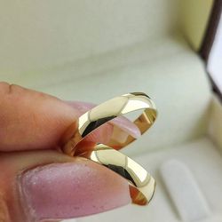 Alianças de Casamento Trindade 4,5mm - 510 - Lojas de Joias l Ouro 18k e Prata