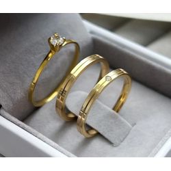 Alianças de Ouro Shopping Cerrado 2mm - 682 - Márcio 1966