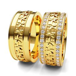 Alianças Projeto 3D Joias 8mm Goiânia - 303 - Márcio Joias 1966