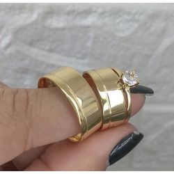 Alianças de Casamento Quadrada Tangará da Serra - ... - Márcio Joias 1966