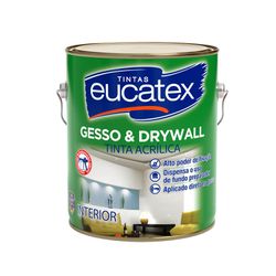 Eucatex Gesso&drywall Branco Eucatex Galao - Vermat Distribuidora