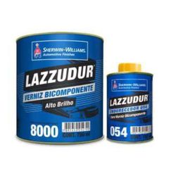 Verniz Bicomponente 8000 Comp a b 054 - Kit Lazzur... - Vermat Distribuidora