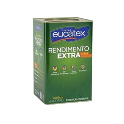 Eucatex Acr Fosco Rendimento Extra Palha - Lata - Vermat Distribuidora