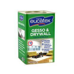 Eucatex Gesso&drywall Branco Eucatex Lata - Vermat Distribuidora