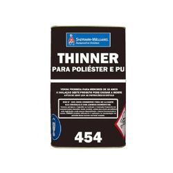 Thinner Poliester/poliuretano 454 18l - Vermat Distribuidora