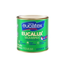 Eucalux Seca Rapido Fosco Preto - 1/4 - Vermat Distribuidora