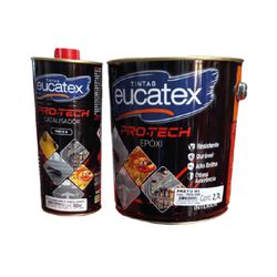 Eucatex Pro-tech Kit Epoxi Cinza Medio N5 Galao - Vermat Distribuidora