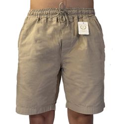 Bermuda Sarja Bege Texturizada - Word Class - Vest Surf Shop