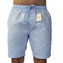 Bermuda Sarja Azul Claro Texturizada - Word Class - Vest Surf Shop