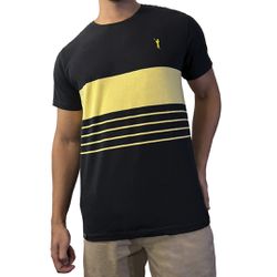 Camiseta Listrada algodão com elastano - Word Clas... - Vest Surf Shop