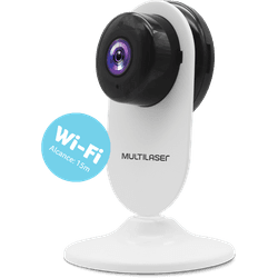 CAMERA WIFI HD 3.6MM 10M MULTILASER LIV - SE223 - ... - Monitoriza Distribuidora