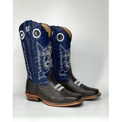 Bota Texana Masculina CRP Country em Couro Legítim... - Via Horse Boots