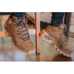 Bota Toronto em Couro Legítimo com C.A. VL009 - Ra... - Via Livre Boots