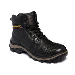 Bota Motociclista em Couro Legítimo com Proteção M... - Via Livre Boots