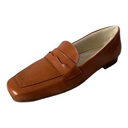 Mocassim Antonella em Couro Camel - 9000 Camel - VIANZA