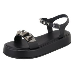 Papete FlatForm Maitê Preto - Maitê Preto - VIANZA