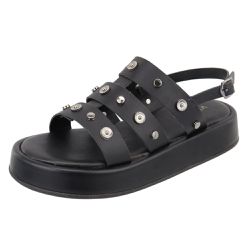 Papete FlatForm Isa Preto - Isa Preto - VIANZA