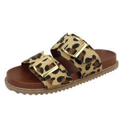 Papete Lara Animal Print Onça - Lara Onça - VIANZA