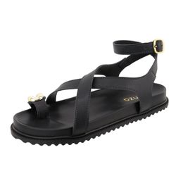 Papete FlatForm Gisele Preto - 330-preto - VIANZA