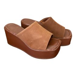 Sandalia Anabela Lisa Caramelo Copia - 645+ - VIANZA