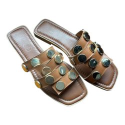 Rasteira Caramelo - 156 - VIANZA