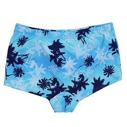 Sunga Boxer Infantil Juvenil Azul Celeste - 130 - Loja Via Tropical