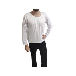 Conjunto Pijama de Frio Masculino Manga Longa Malh... - Loja Via Tropical