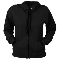 Blusa Moletom Com Zíper Masculino Preto - 60110P - Loja Via Tropical