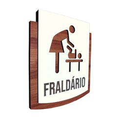 Placa De Sinalização | Fradário - PE0047 - Victare Oficial - Direto do Fabricante