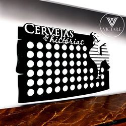 Porta Tampinhas - Cervejas & Histórias Voip - PR06... - Victare Oficial - Direto do Fabricante