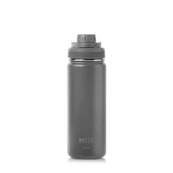 Garrafa Térmica Pacco Hydra V2 500ml - Cinza - VILA CEREALE