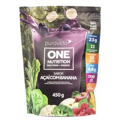 One Nutrition Protein Açai Com Banana Puravida 450... - VILA CEREALE