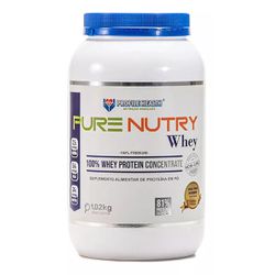 Whey Protein Concentrado Neutro 1,02kg Pure Nutry - VILA CEREALE