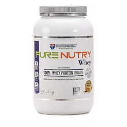 Whey Protein Isolado Neutro 1,02kg Pure Nutry - VILA CEREALE