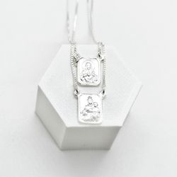 Escapulário Médio em Prata 925 - Vila das Pratas e Semijoias 