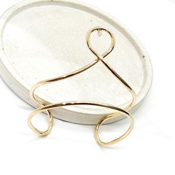 Bracelete Arabesco Banhado a Ouro - Vila das Pratas e Semijoias 