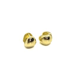 Brinco Argola Bold Cabacinha Banhado a Ouro - Vila das Pratas e Semijoias 