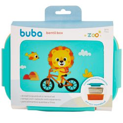 BENTO BOX BUBA ZOO LEÃO - VJB17877 - VILA JARDIM STORE BABY