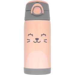 COPO TÉRMICO PAREDE DUPLA GUMY PÊSSEGO - VJB18062 - VILA JARDIM STORE BABY