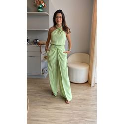 Conjunto Tunica Mirian - Verde Pistache - CTM001 - Villarejo Store