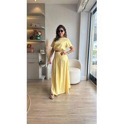 Conjunto Madri - Amarelo Manteiga - CSC001 - Villarejo Store