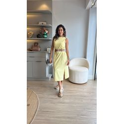 Vestido Holanda - Amarelo Manteiga - VH001 - Villarejo Store