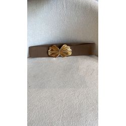 Cinto Elástico Concha - Marrom - CEC001 - Villarejo Store