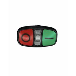 Frontal Botão Duplo Preto Weg 22mm I E O Ip66 (vd/... - MAQPART